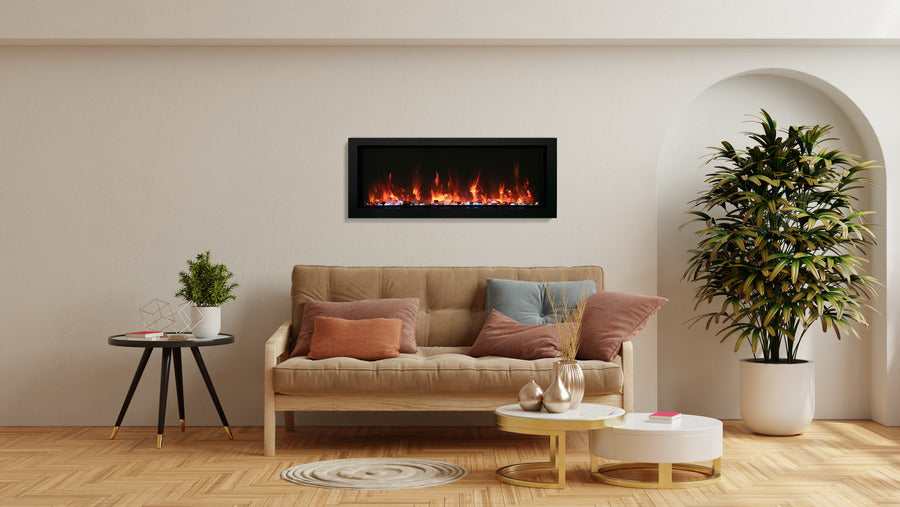 Amantii Panorama 88" Slim Smart Electric Fireplace