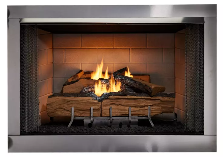 Majestic Vesper 42" Traditional Outdoor Vent-Free Gas Fireplace