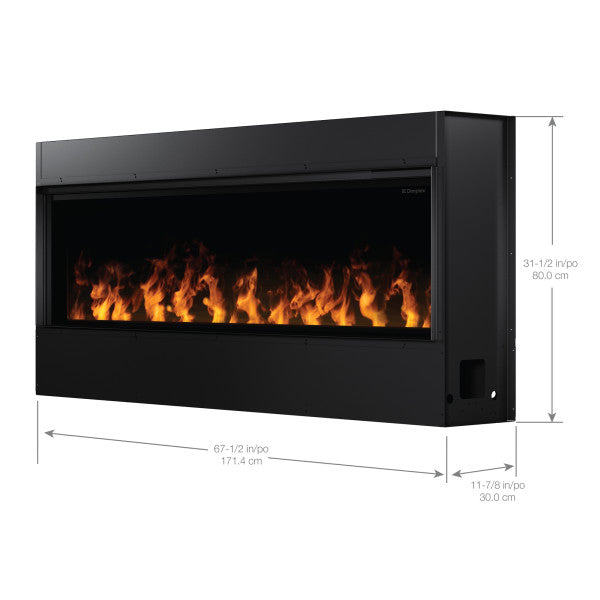 Dimplex Optimyst 66" Linear Water Vapor Electric Fireplace