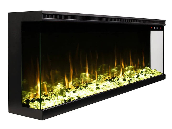 Touchstone Sideline Infinity 50" 3-Sided Recessed Smart Electric Fireplace (Alexa/Google Compatible)
