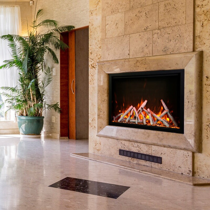 Amantii TRD 44" Traditional Built In Smart Electric Fireplace