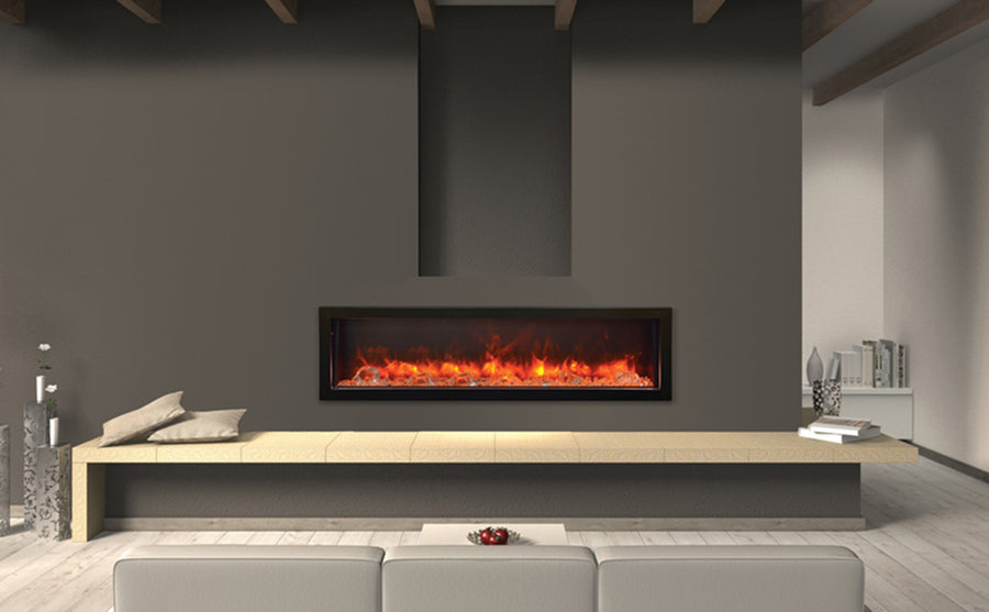 Amantii Panorama 88" BI Deep Smart Electric Fireplace