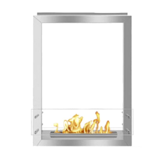 The Bio Flame 24” Firebox Double Sided Built-In Ethanol Fireplace