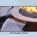 HPC 52" Evolution 360 Hammered Copper Fire and Water Bowl