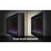 Napoleon Alluravision 100" Deep Depth Built-In / Wall Mounted Electric Fireplace