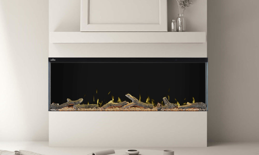 Napoleon Trivista Primis 50" Three-Sided Built-in Electric Fireplace