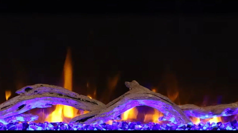 Astria Plexus 84" Contemporary Linear Electric Fireplace