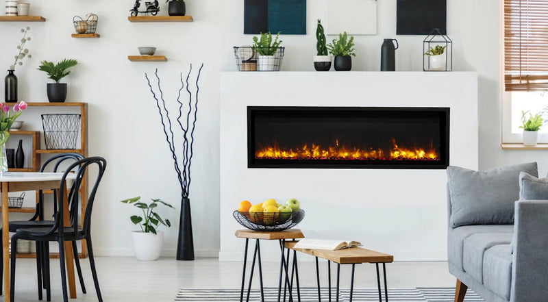 Astria Sentry 55" Contemporary Linear Electric Fireplace