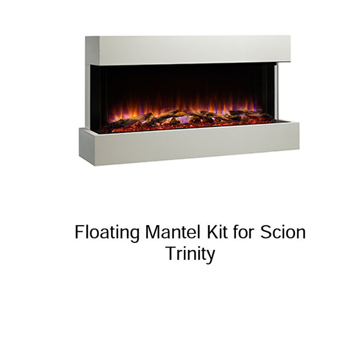 SimpliFire Scion Trinity 43" Three-Sided Linear Electric Fireplace