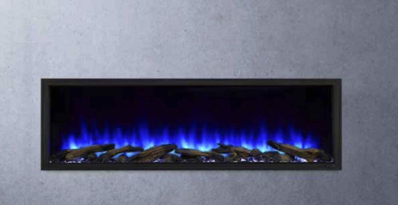 SimpliFire Scion 43" Built-In/Recessed Linear Electric Fireplace