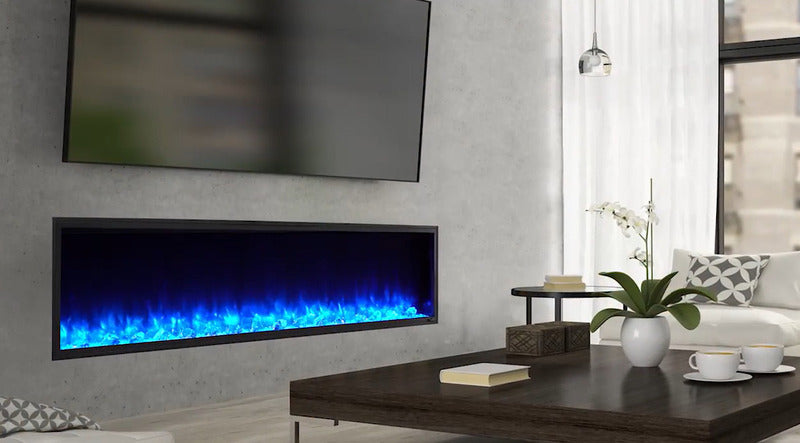 SimpliFire Scion 43" Built-In/Recessed Linear Electric Fireplace
