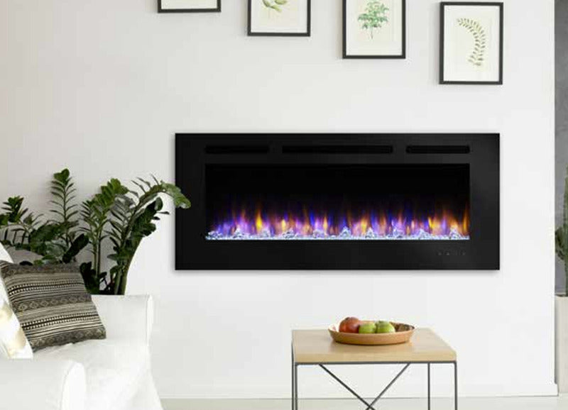 SimpliFire Allusion 60" Built-In/Recessed Linear Electric Fireplace