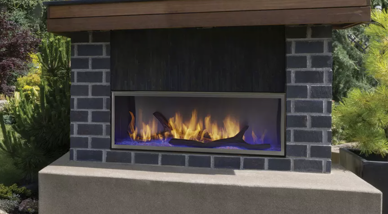 Majestic Lanai 48" Contemporary Outdoor Linear Vent Free Gas Fireplace