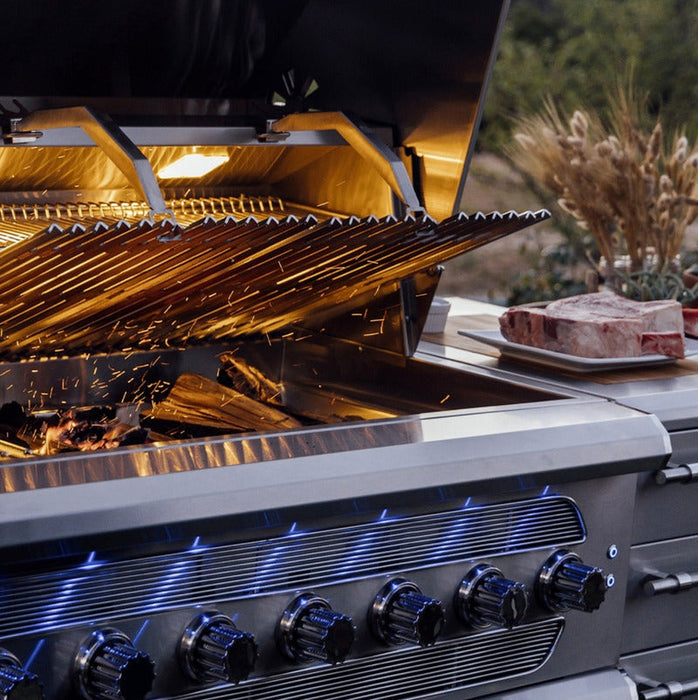 American Made Grills Muscle 54" Built-In Hybrid Grill