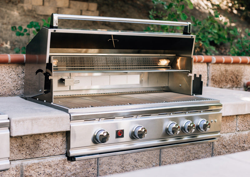 Summerset TRL 32" 3 Burner Built-In Gas Grill With Rotisserie