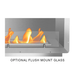 The Bio Flame 96” Firebox Single Sided Built-In Ethanol Fireplace