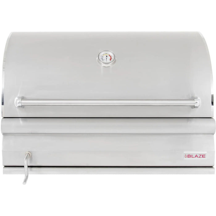 Blaze 32" Built-In Stainless Steel Charcoal Grill