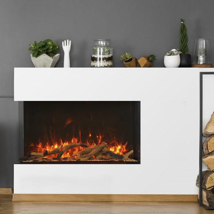Amantii Tru-View XL Extra Tall Smart 50" Three Sided Electric Fireplace