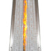 RADtec Pyramid 93" Tall 41,000 BTU Natural Gas Patio Heater - Stainless Steel Finish