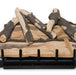 Grand Canyon 18" to 30" Blue Pine Split Vented Gas Log Set with Stainless Steel Burner