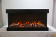 Amantii Tru-View Extra Tall XL Smart 60" Three Sided Electric Fireplace
