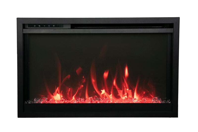 Amantii TRD Extra Slim 26" Traditional Built In Smart Electric Fireplace