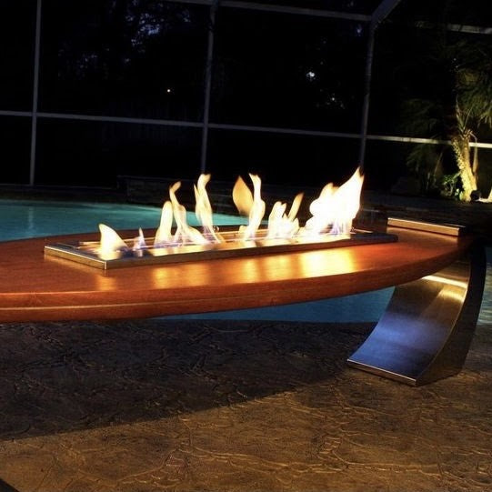 The Bio Flame 48” Ethanol Fireplace Burner