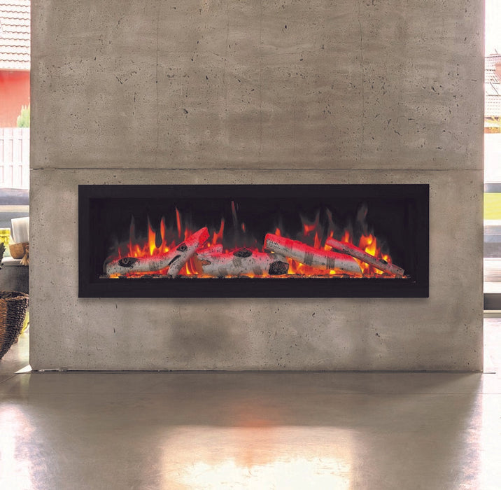 Amantii Symmetry 74" Indoor/Outdoor Smart Electric Fireplace