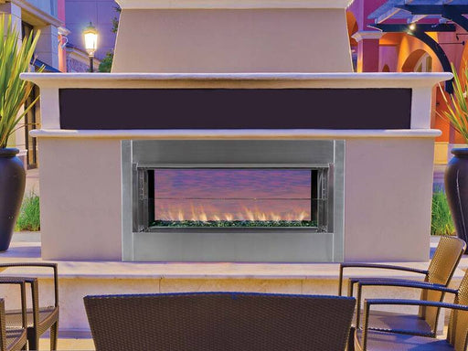 Superior VRE4543 43" Outdoor Vent Free Contemporary Linear Gas Fireplace