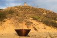The Outdoor Plus Cazo Hammered Copper Round Fire Bowl