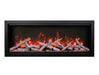 Amantii Symmetry 34" Extra Tall Smart Electric Fireplace