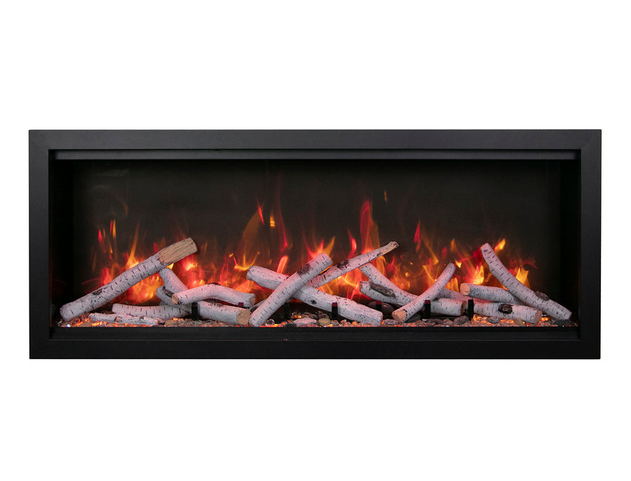 Amantii Symmetry 88" Smart Indoor/Outdoor Electric Fireplace