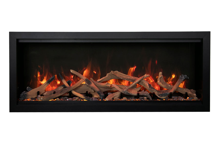 Amantii Symmetry 42" Extra Tall Smart Electric Fireplace