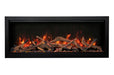 Amantii Symmetry 34" Extra Tall Smart Electric Fireplace