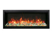 Amantii Symmetry 74" Extra Tall Smart Electric Fireplace