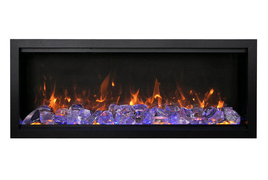 Amantii Symmetry 50" Extra Tall Smart Electric Fireplace