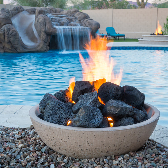 Grand Canyon 39" x 13" Fire Bowl with Ring Burner