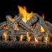Canyon 18" to 42" Western Driftwood See Through Vented Gas Log Set with Stainless Steel Burner