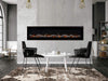 Astria Plexus 100" Contemporary Linear Electric Fireplace
