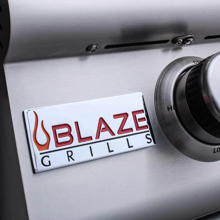 Blaze Premium LTE 32" 4 Burner Free Standing Gas Grill With Rear Infrared Burner
