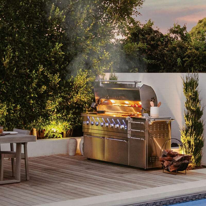 American Made Grills Encore 54" Free Standing Hybrid Grill