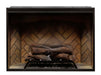 Dimplex Revillusion 42" Built-In Electric Firebox with Front Glass and Plug Kit