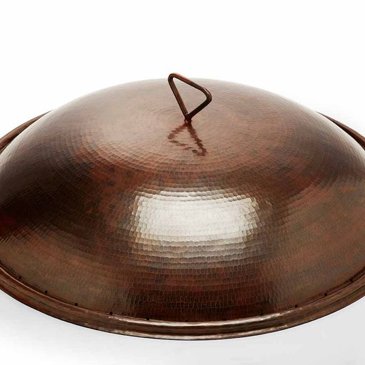 HPC 31" Tempe Hammered Copper Gas Fire Bowl