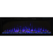 Modern Flames 74" Spectrum Slimline Wall Mount/Recessed Electric Fireplace