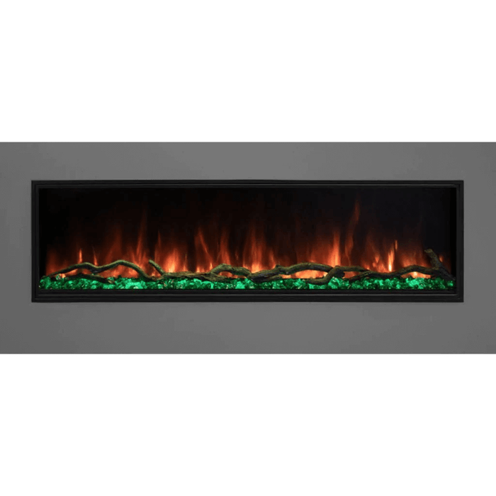 Modern Flames 96" Landscape Pro Slim Built In Electric Fireplace