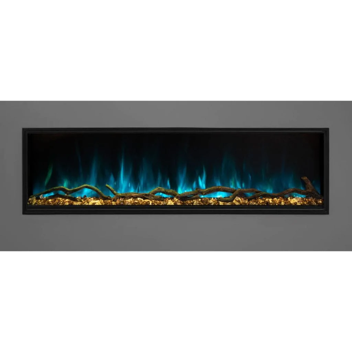 Modern Flames 56" Landscape Pro Slim Built In Electric Fireplace