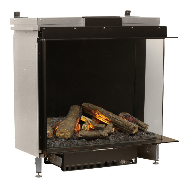 Faber e-MatriX Two-Sided Right-facing Built-in Water Vapor Electric Firebox
