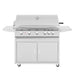 Summerset Sizzler 40" 5 Burner Free Standing Gas Grill With Rear Infrared Burner