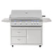 Summerset Sizzler Pro 40" 5 Burner Free Standing Gas Grill With Rear Infrared Burner