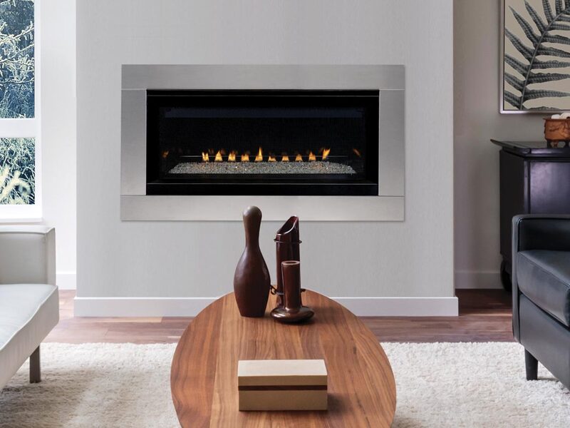Superior VRL3045 45" Vent Free Contemporary Linear Gas Fireplace
